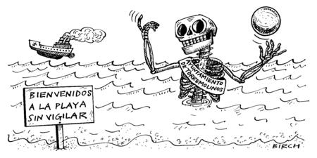 Playa sin Vigilar (No lifeguards)