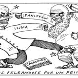 Dos calvos (Two bald men fighting over a comb)