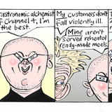 TV chefs (The Luvvies, The Independent)