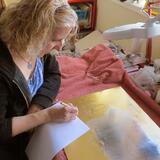 Working on Durer's Rhino artwork