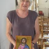 Completed Christ Icon July course