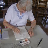 careful brush drawing July course