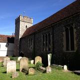 St Peter's from the medieval graveyard 