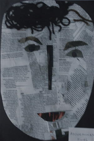 portrait study of a child age 5 