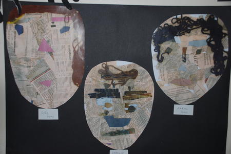 Portrait study of a child age 5 