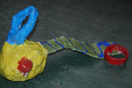 Sculptures that symbolise emotions - Excitement