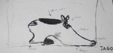 victorian shoe design by 10 year old child 