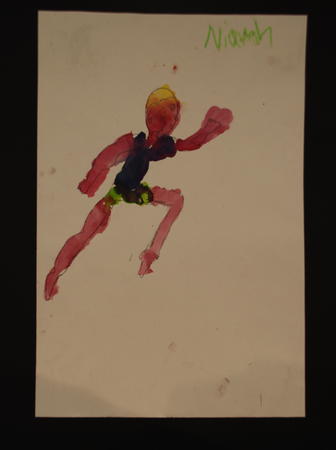 figure drawing by 8 years old
