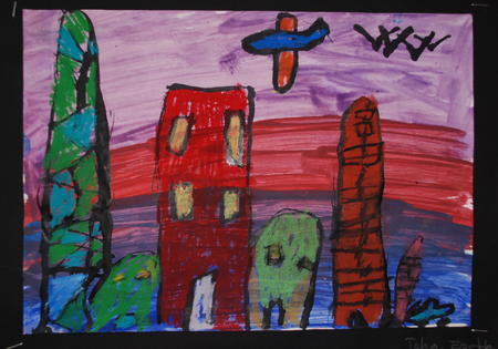 land scape by 7 years old