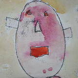 portrait study of a child age 5 