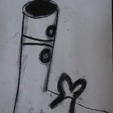 victorian shoe design by 10 year old child 