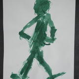figure studie by 8 years old child