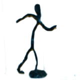 Figure sculpture by 10 year old child