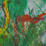 Forest and animal Painting by 8 years old child