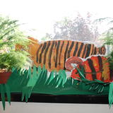 Rain Forest display at Drayton Park Primary school