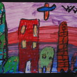 land scape by 7 years old