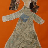 figure collage by 6 year old