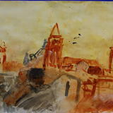 Turner Painting by 10 year old 