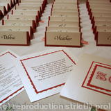 Place Cards & Invitation