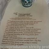 Open Scroll  for Camilia society