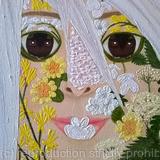 Blodeuwedd : Detail  from Blood On The Spear