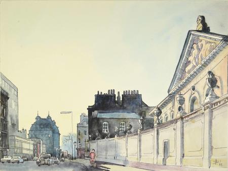 1968 Buckingham Palace Road by Queens Mews