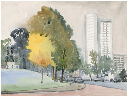 Hilton Hotel Hyde Park Corner 1968