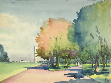 1968 View in Hyde Park