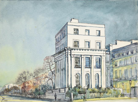 1969 Chester Terrace, Regents Park, Looking North