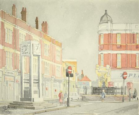 1975 The Clock, Hanwell by Cherington Rd