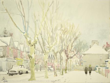 1971 Station Road, Hanwell With Snow