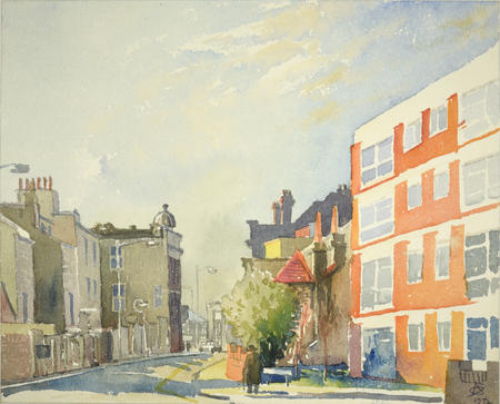 1972 Cherrington Road, Hanwell with Clock