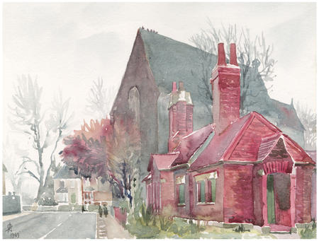 1969 John H Buchan Almshouses, St Marks, Hanwell