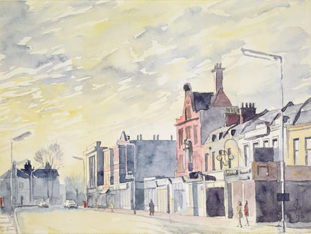 1970 Uxbridge Road, West Ealing, Looking West