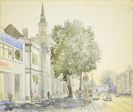 1973 Ealing by Town Hall