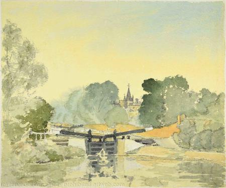 1970's Canal Lock at Hanwell