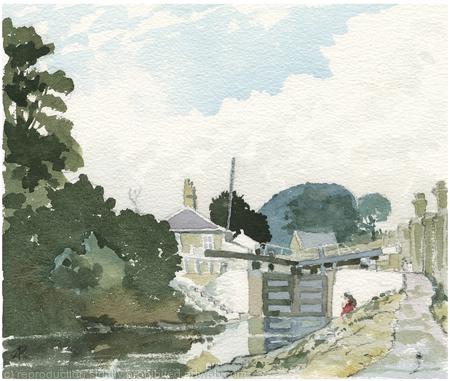 1970's Hanwell Lock by St Bernards