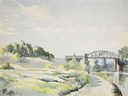 1969 Railway Bridge Over Canal, Hanwell