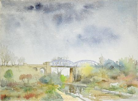 1971 Canal at South Hanwell