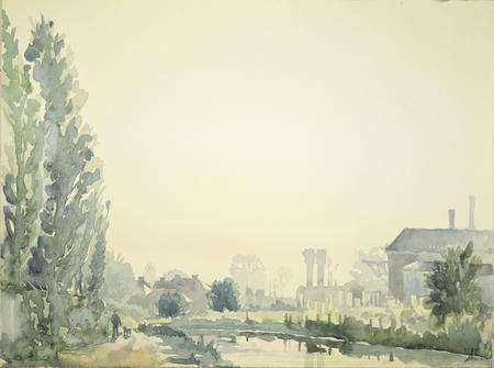 1960's Factory at Grand Union Canal, Hanwell