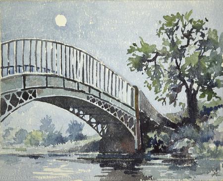 1960's Iron Bridge, Grand Union Canal,Hanwell