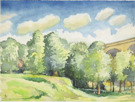 1969 Churchfields Park, Hanwell and Viaduct