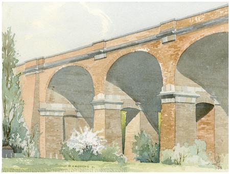 1975 The Wharncliffe Viaduct, Hanwell