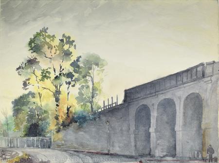 1969 Railway Bridge at Churchfields, Hanwell