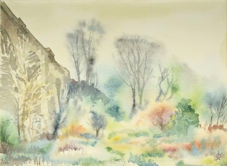 1971 Below Hanwell Viaduct -Spring