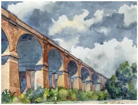 1969 Brunel Viaduct at Hanwell