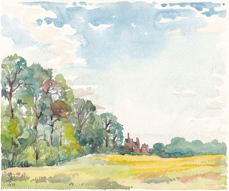 1975 View at Osterley, Middx