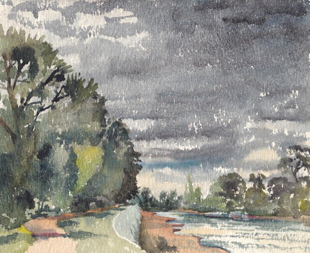 1960's Thames at Kew