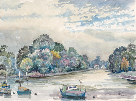 1967 Thames at Isleworth
