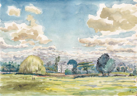 1967 View at Richmond (Royal Kew Observatory) 